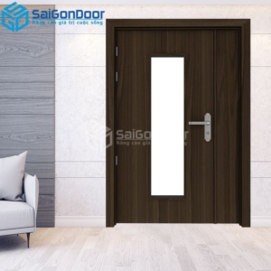 Cửa Gỗ HDF Laminate 2P1G1-MDFL-SGD