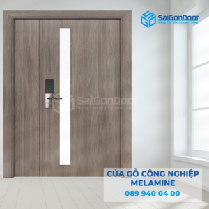 Cửa Gỗ HDF Melammine 2P1G11-SGD