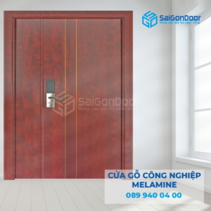 Cửa Gỗ HDF Melammine 2P1R2-SGD