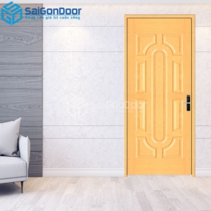 Cửa Gỗ HDF Veneer 019 Sồi-HDFV-SGD