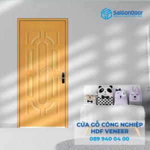 Cửa Gỗ HDF Veneer 019 Sồi-SGD
