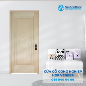 Cửa Gỗ HDF Veneer 1B ASH-SGD