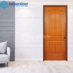 Cửa Gỗ HDF Veneer 2A-Xoan Đào 4-HDFV-SGD