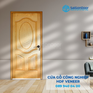 Cửa Gỗ HDF Veneer 3A-Sồi-SGD