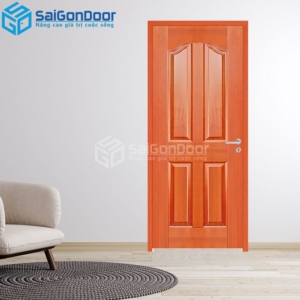 Cửa Gỗ HDF Veneer 4A-Căm Xe 4-HDFV-SGD