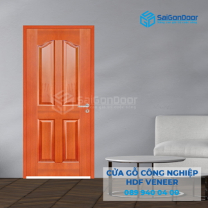 Cửa Gỗ HDF Veneer 4A-Căm Xe 4-SGD