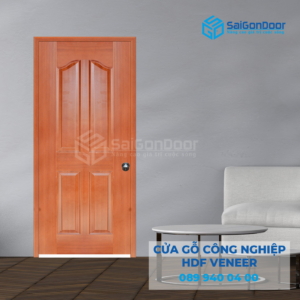 Cửa Gỗ HDF Veneer 4A-Căm Xe 6-SGD