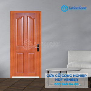 Cửa Gỗ HDF Veneer 4A-sapele-SGD