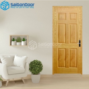 Cửa Gỗ HDF Veneer 6A-ASH 2-HDFV-SGD