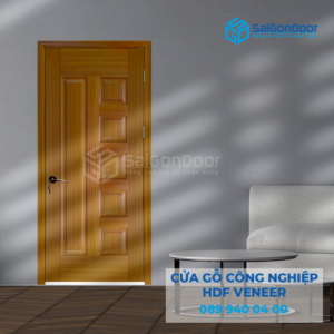 Cửa Gỗ HDF Veneer 6B-sapele 3-SGD