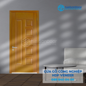 Cửa Gỗ HDF Veneer 6B-sapele 5-SGD
