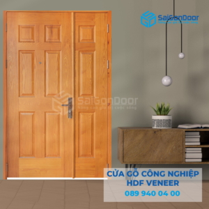 Cửa Gỗ HDF Veneer 9A Sồi-SGD