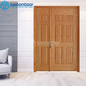 Cửa Gỗ HDF Veneer 9A-ASH 2-HDFV-SGD