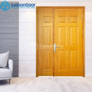 Cửa Gỗ HDF Veneer 9A ASH me bong con canh lon canh nho-HDFV-SGD