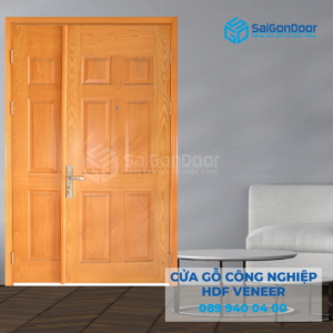 Cửa Gỗ HDF Veneer 9A-oak Sồi-SGD