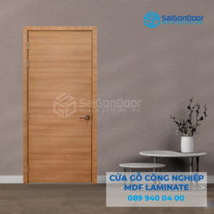 Cửa Gỗ MDF Laminate P1 van ngang 1-SGD