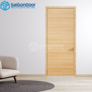 Cửa Gỗ MDF Laminate P1 van ngang-MDFL-SGD