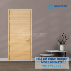 Cửa Gỗ MDF Laminate P1 van ngang-SGD