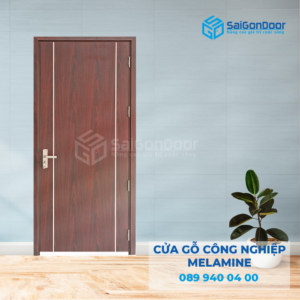 Cửa Gỗ MDF Melamine P1R2-1-SGD