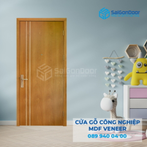Cửa Gỗ MDF Veneer P1R2-SGD