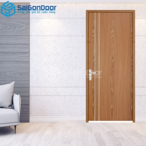 Cửa Gỗ MDF Veneer P1R2 Sồi-MDFV-SGD