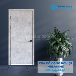 Cửa Gỗ MDF melamine P1 van da-SGD