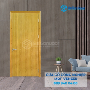 Cửa Gỗ MDF veneer P1R2 ASH 3-SGD