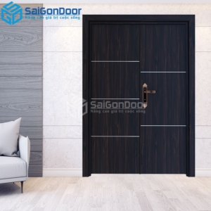 Cửa Gỗ Công Nghiệp MDF Laminate 2P1R5s-MDFL-SGD