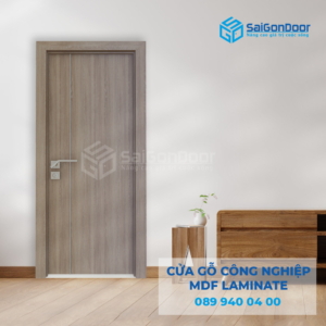 Cửa Gỗ Công Nghiệp MDF Laminate P1R1-SGD