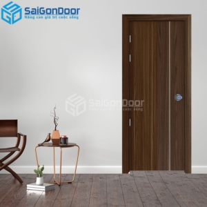 Cửa Gỗ Công Nghiệp MDF Laminate P1R111-MDFL-SGD