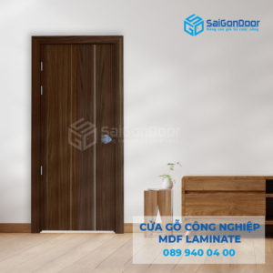 Cửa Gỗ Công Nghiệp MDF Laminate P1R111-SGD