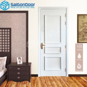 Cửa Nhựa Composite 3PN trang-CP-SGD