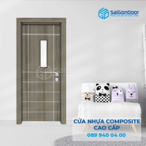 Cửa Nhựa Composite SGD 26CSG1-SGD
