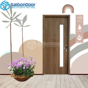 Cửa Nhựa Composite SK154-M05-CP-SGD