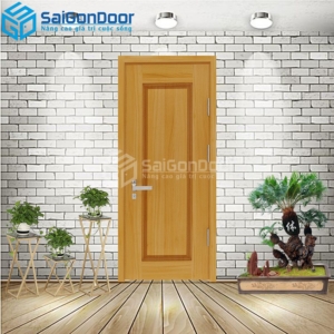Cửa Nhựa Gỗ Composite 1B Sồi 2-CP-SGD