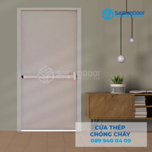 Cửa Thép Chống Cháy P1 xam thanh thoat hiem-SGD