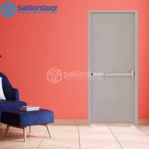 Cửa Thép Chống Cháy P1 xam thanh thoat hiem-a-SGD