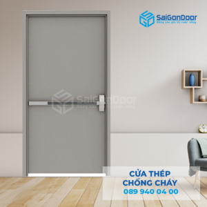 Cửa Thép Chống Cháy TCC P1-Gray-SGD
