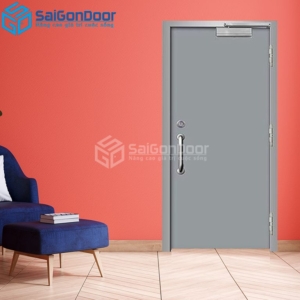 Cửa Thép Chống Cháy mau thong dung 1-a-SGD