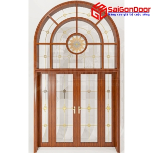 Cửa Nhôm Vân Gỗ SGD-CNVG-3