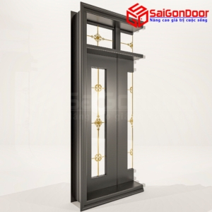 Cửa Nhôm Vân Gỗ SGD-CNVG-30