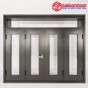 Cửa Nhôm Vân Gỗ SGD-CNVG-65