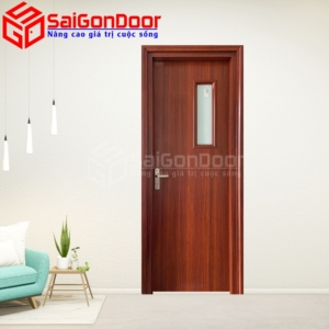 Cửa Thép Vân Gỗ SGD-KM.TVG-1C-25
