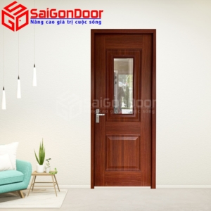 Cửa Thép Vân Gỗ SGD-KM.TVG-1C-27