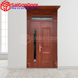Cửa Thép Vân Gỗ SGD-KM.TVG-2CL-8