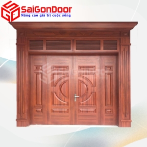 Cửa Thép Vân Gỗ SGD-KM.TVG-4C.30
